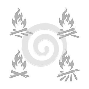 Camp fire set only hit